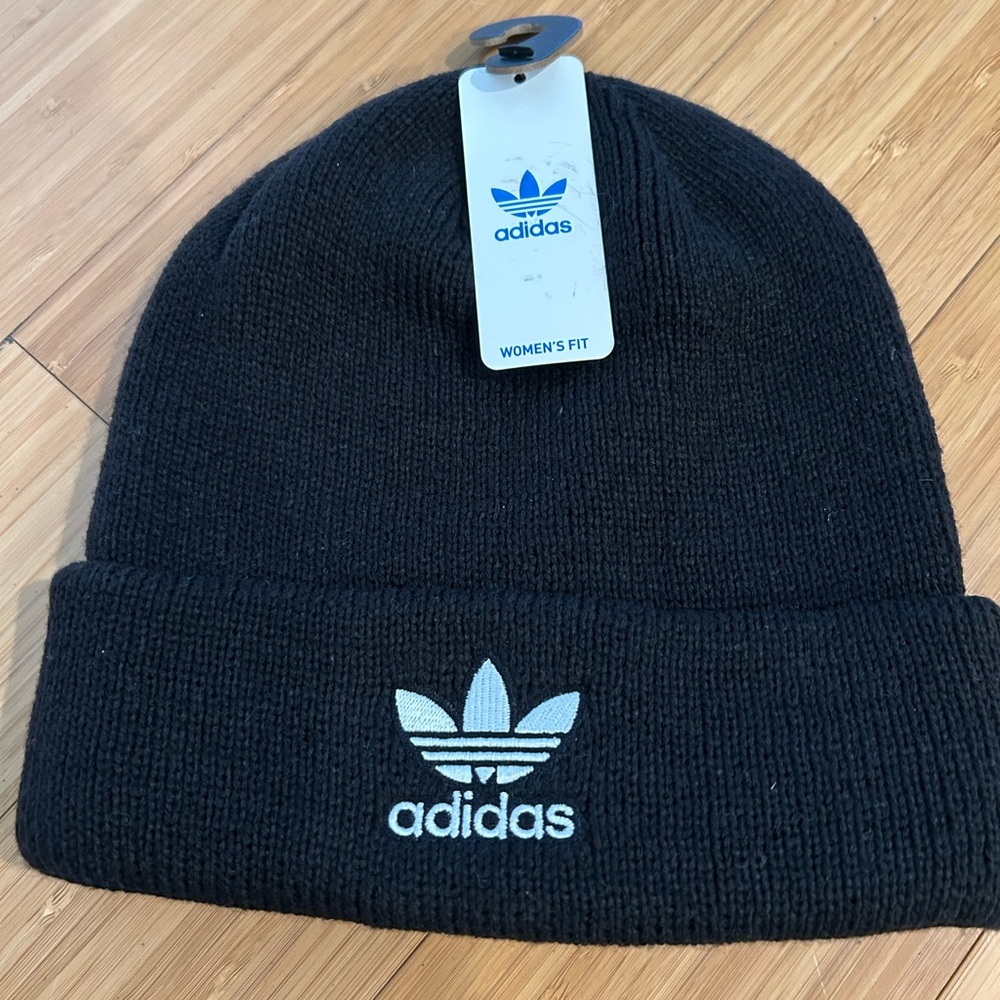 adidas Black Knit Beanie